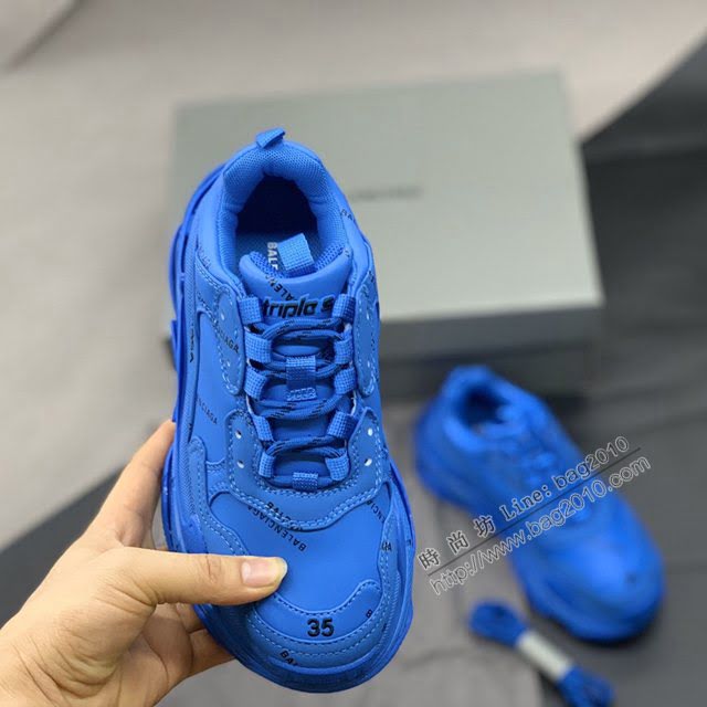 Balenciaga經典款男鞋 巴黎世家頂級版本復古跑鞋 Balenciaga情侶款老爹鞋  hdbl1000